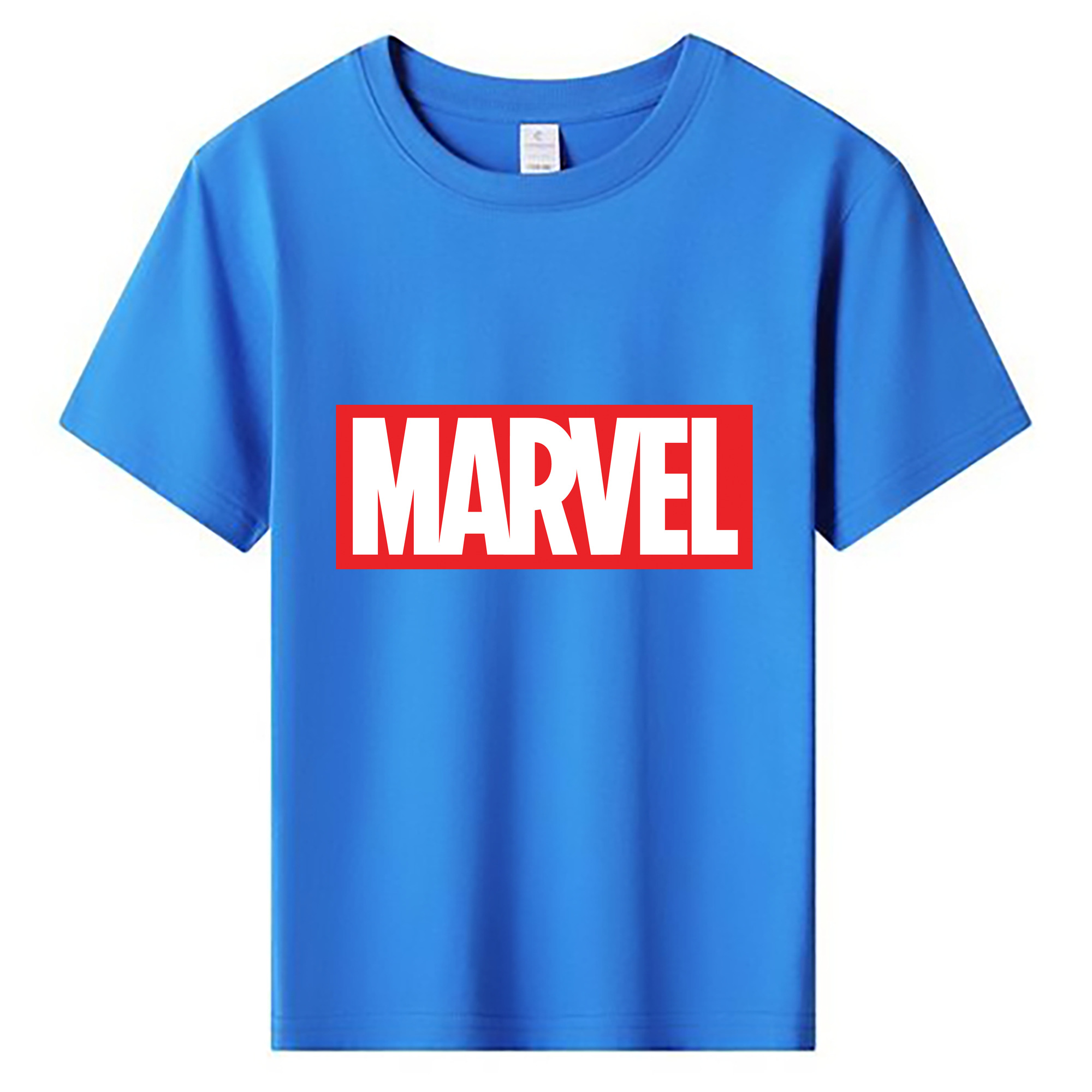 （画像用） アベンジャーズ The Avengers 綿100％キッズTシャツ（フロントプリント）